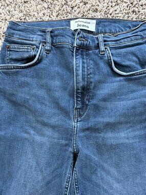 Reformation dark wash jeans